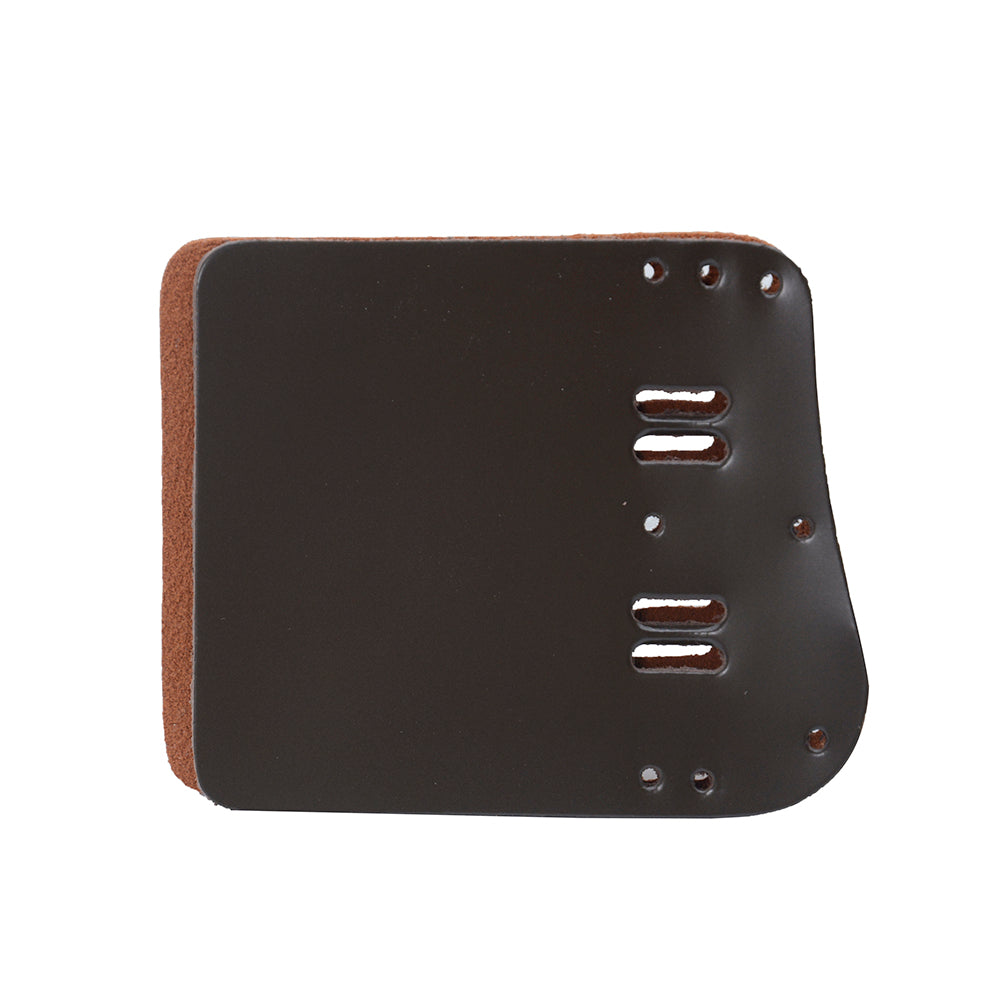 BICASTER Doigts En Cuir De Vache + Plaque Aluminium Pour Repousser Olympique - Réglable